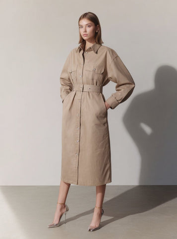 Casual Style Windbreaker Autumn Regular Length Top Women's Fashion Outerwear Practical And Stylish