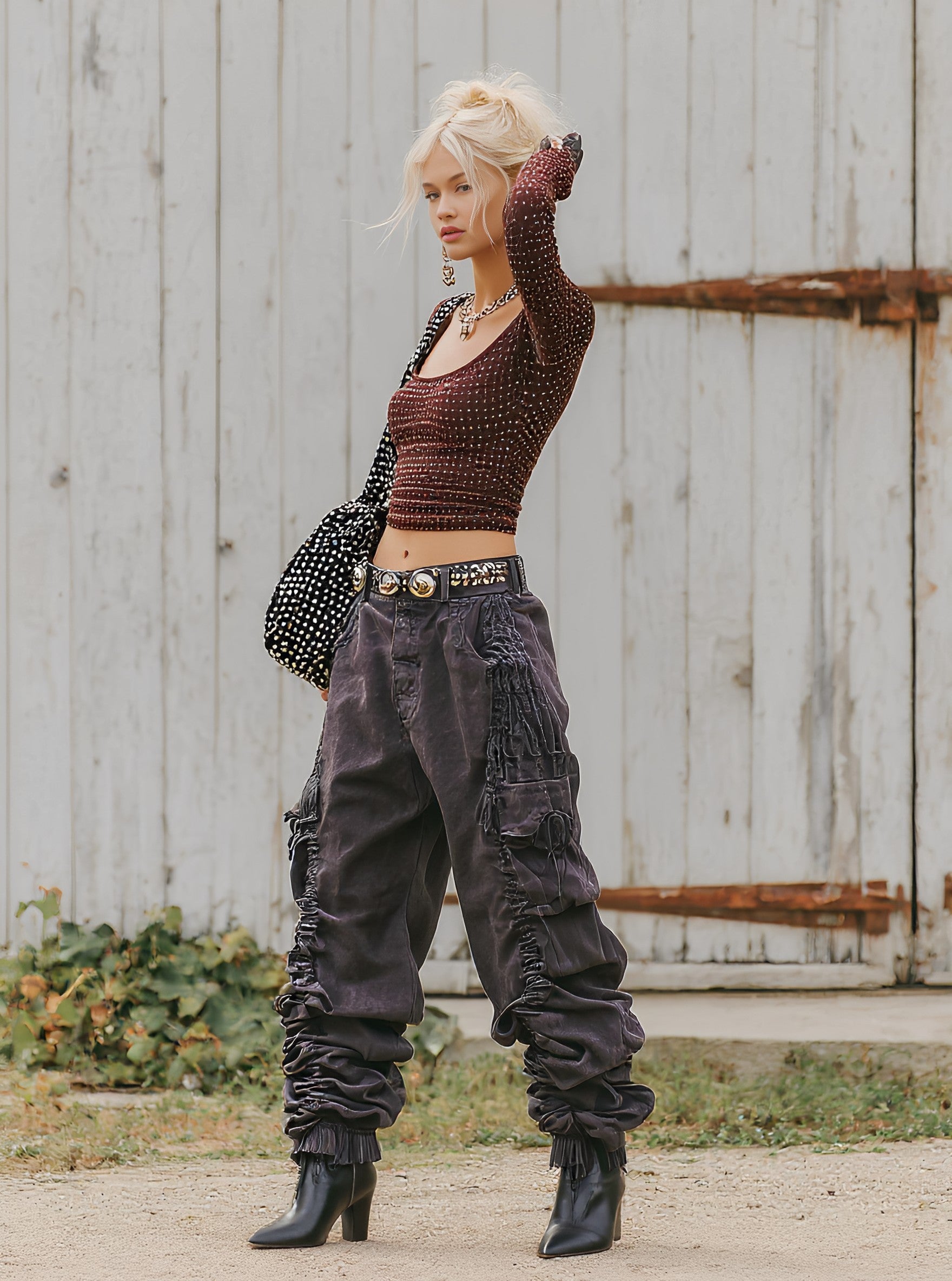 Casual Loose Long Straight Leg Pants Mid Waist Trousers For Women Spring Dress Autumn Fashion Comfortable Loose Fit Trousers