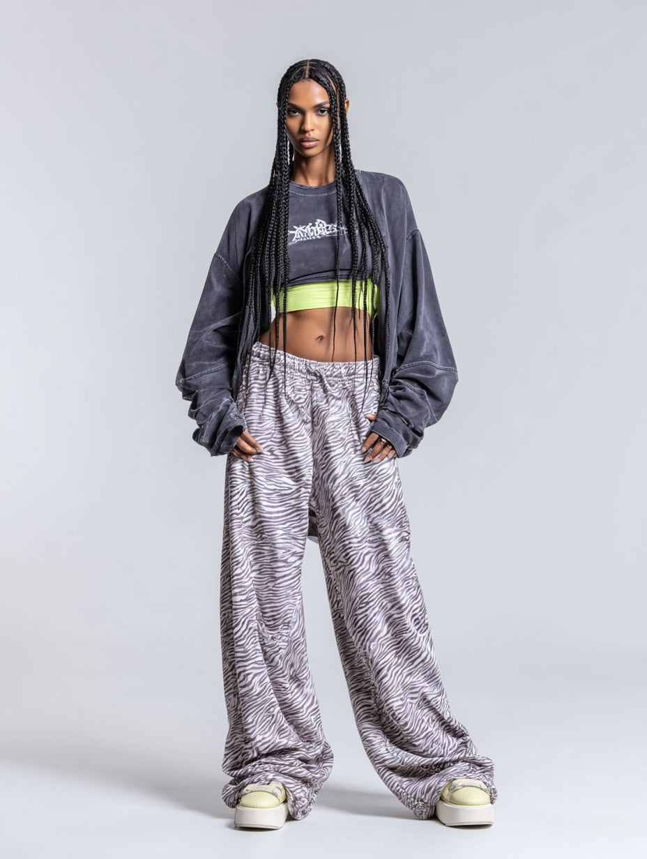 Women's Pants Autumn Winter Fashion Daily 2025 Elegant Stylish Leopard Print Long Sleeve Full Length Casual Pants