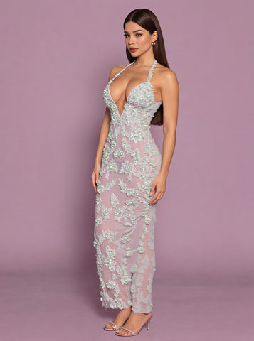 Autumn Floor-Length Tight Sleeveless Party Dress Elegant Silhouette For Women