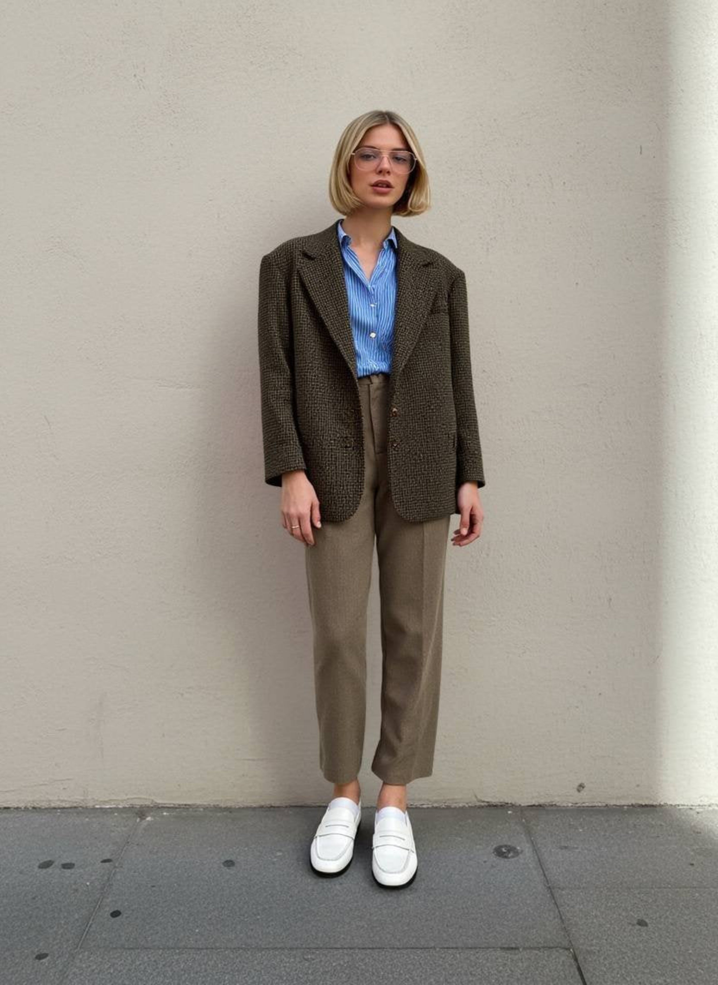 Loose Casual Autumn Winter Clothes Long Sleeve Straight Sleeve Suit Regular Length Top For Women Comfortable Fashion Outerwear