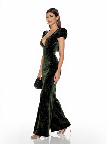 Summer Casual Dress Mid-Length A-Line Skirt V-Neck Straight Sleeve Body-Fitting Women's Clothing Fashion Style