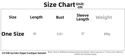 Women's Autumn Fashion Zipper Cardigan Sweater European American Style Profile New
