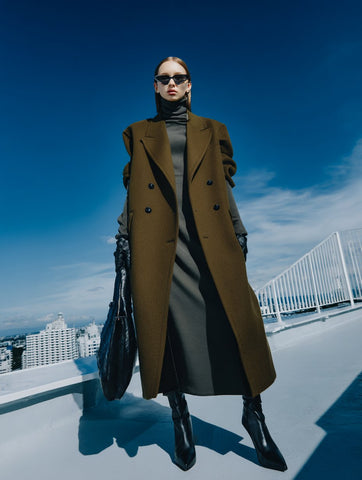 Casual Style Women's Coat Autumn Long Top Fashion Outerwear for Ladies Comfortable Fit Casual Coat