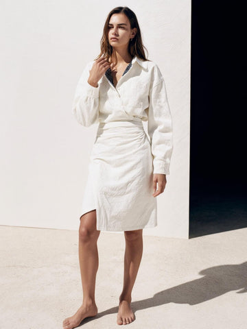 Women's Autumn Skirts Casual Basics Solid Color Natural Waist Mini Asymmetrical Office Lady Skirts