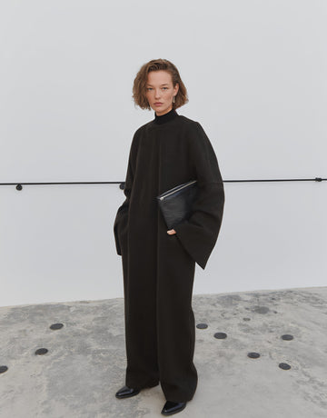 Casual Woolen Coat Regular Length Winter Clothes Women's Fashion Outerwear Classic Style Comfortable Fit Outer Layer