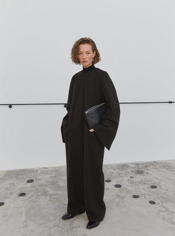 Casual Woolen Coat Regular Length Winter Clothes Women's Fashion Outerwear Classic Style Comfortable Fit Outer Layer