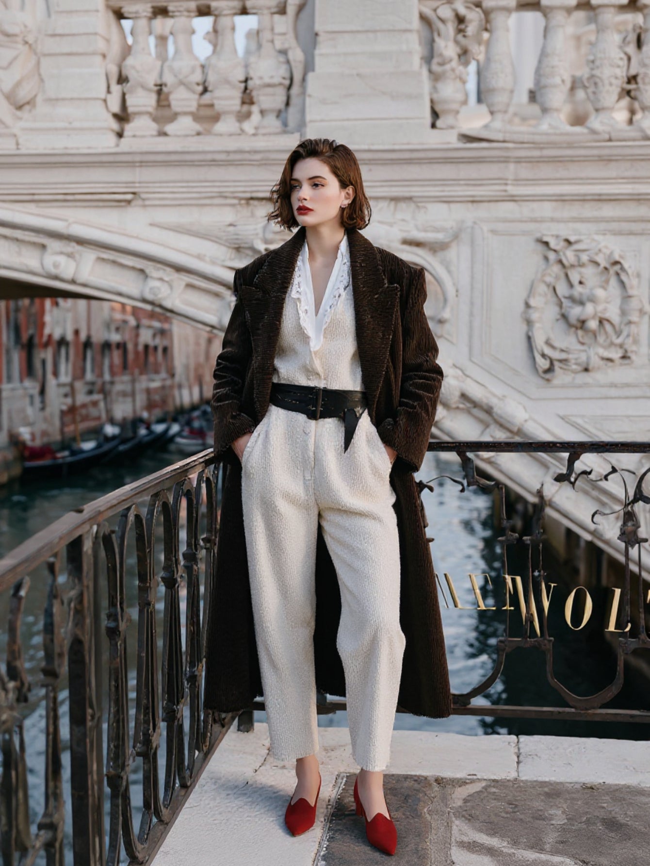 Autumn Trench Coat 2025 Women's Elegant Plain Long Sleeve Lapel Basics Long Trench Coat