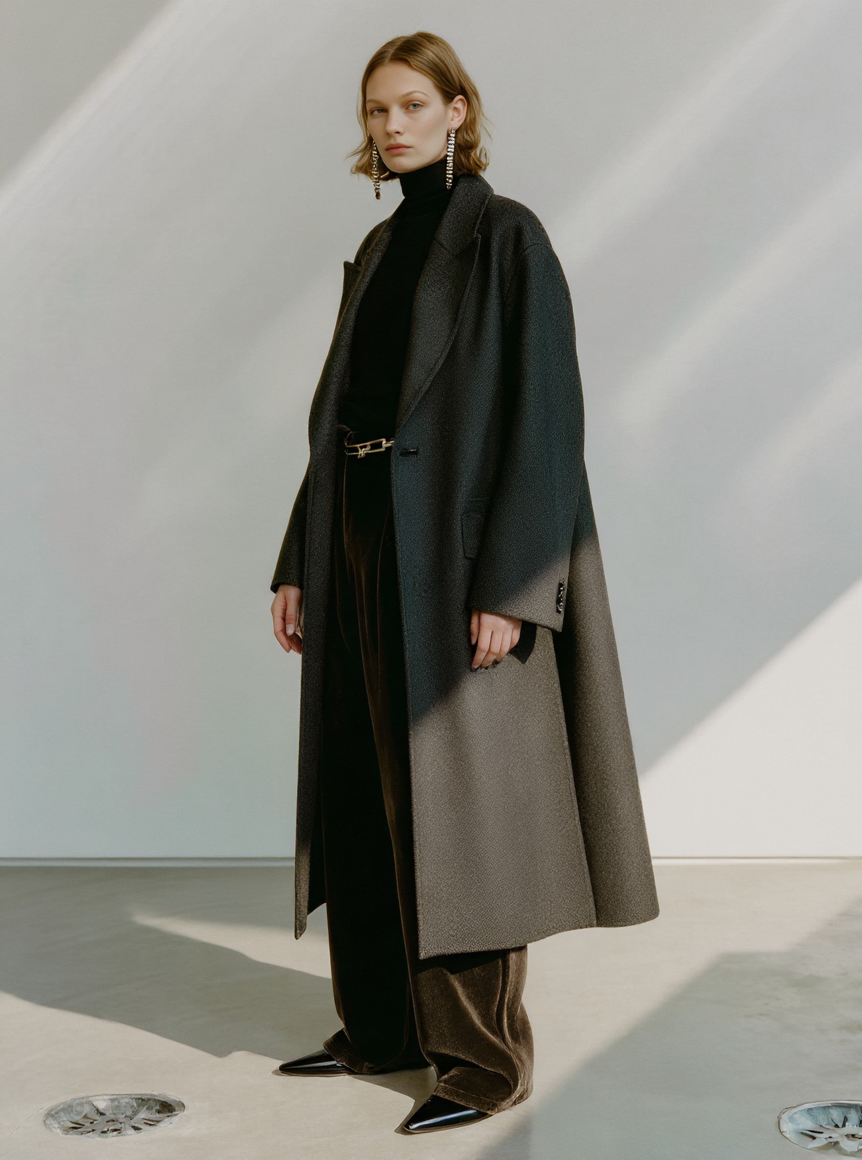 Casual Style Winter Coat Regular Length Top Women's Fashion Outerwear for Cold Weather Comfortable Fit Big Coat