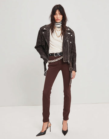 Women's Casual Leather Coat Winter Fashion Outerwear Stylish Warm Coat for Cold Weather