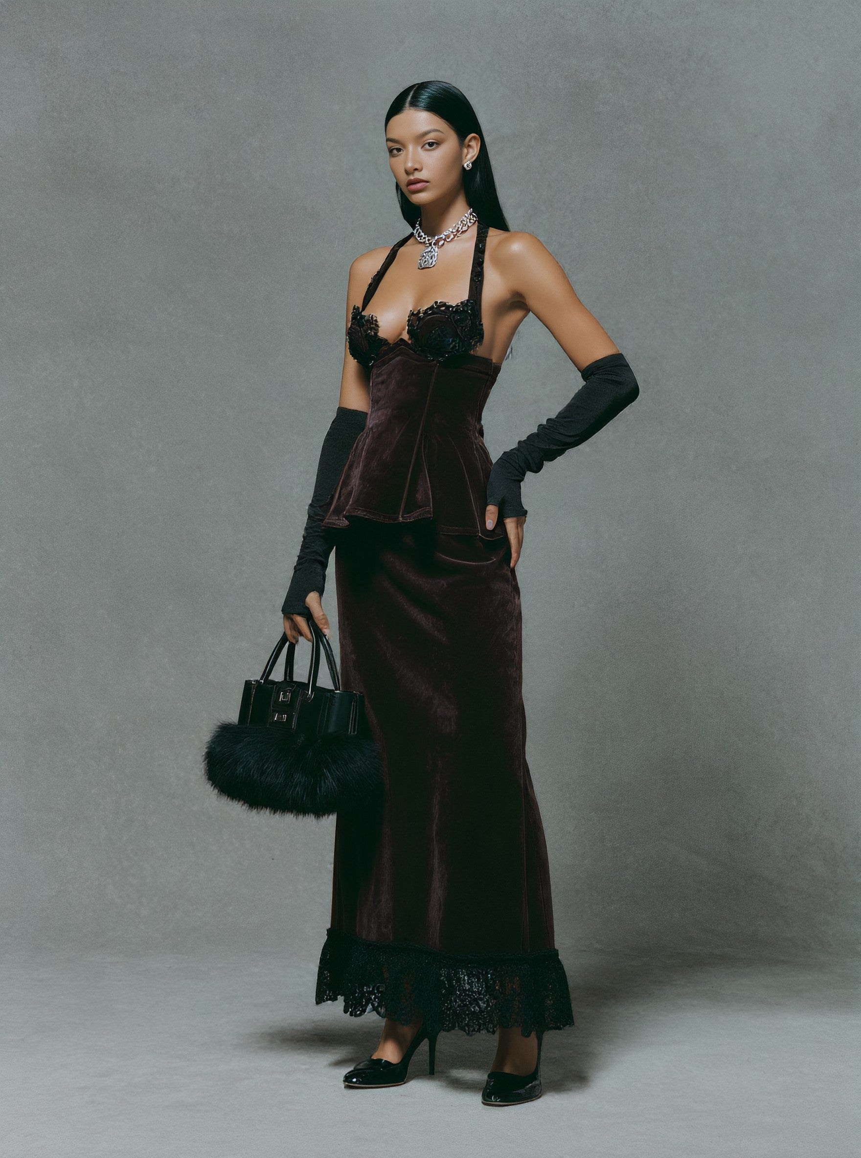 Casual Winter Clothes Women's Skirt Suit Set Comfortable Fashionable Outfit for cooler months