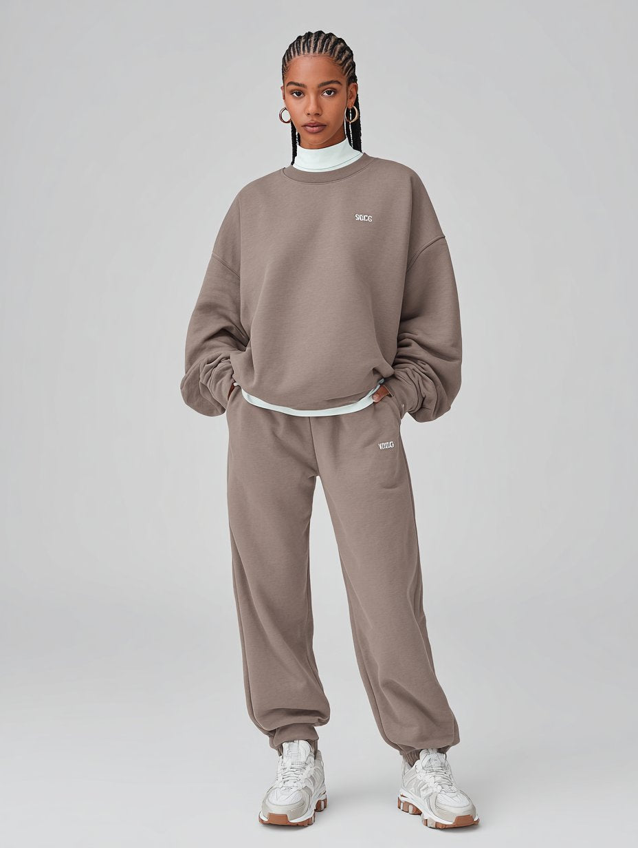 Autumn Winter Casual Fit Suit Trousers Women's Fashion Ensemble Long Pants Set Comfortable Style For Business  Wear