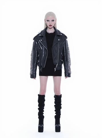 Casual Leather Coat Autumn Fashion Women's Topwear Outerwear Stylish Trendy Streetwear Suitable For Various Occasions