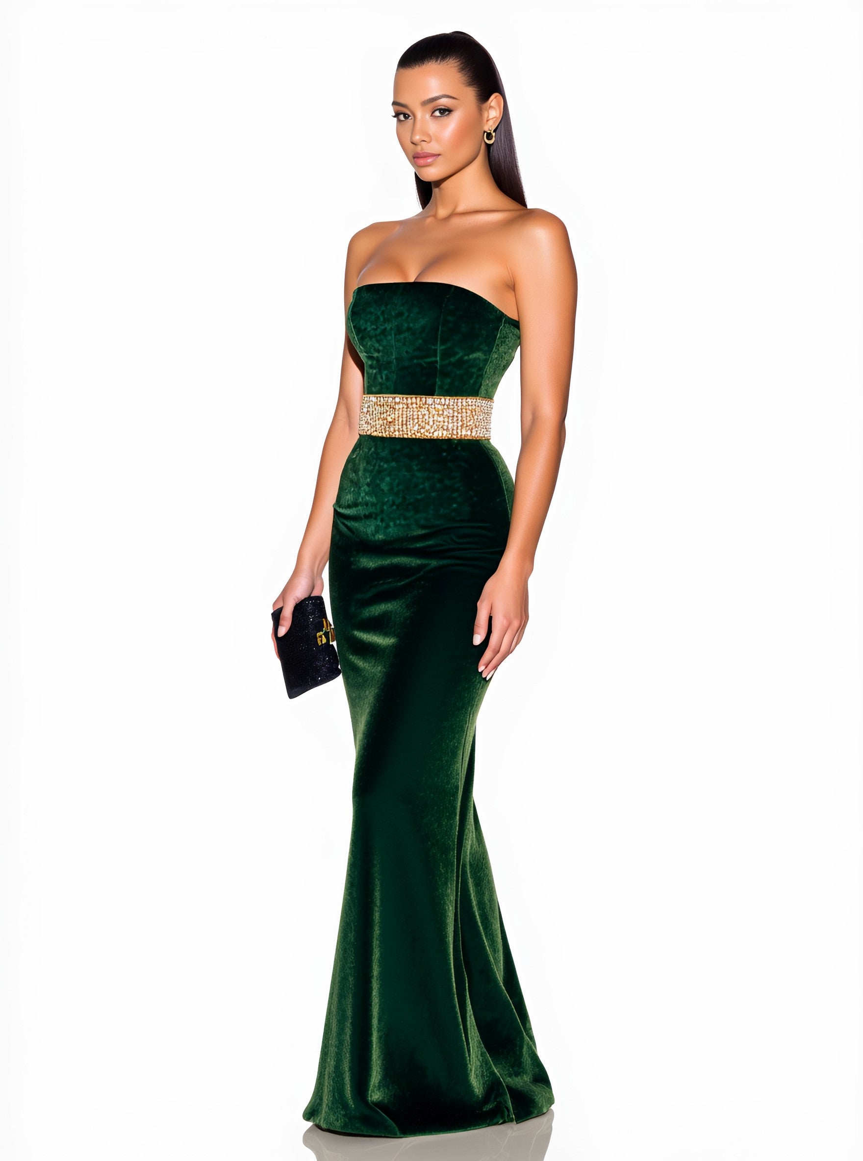 Casual Autumn Dress Bodycon Style A-Line Skirt Mid-Length No Sleeve Tight Fit Women's Fashion Clothing