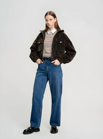 Women's Jackets Autumn Winter 2025 Glamorous Chic Plain Long Sleeve Stand Collar Casual Lightweight Jackets