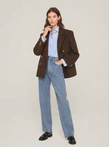 Women's Blazers Autumn Winter 2025 Exquisite Stylish Plain Long Sleeve Turn-down Collar Casual Blazers