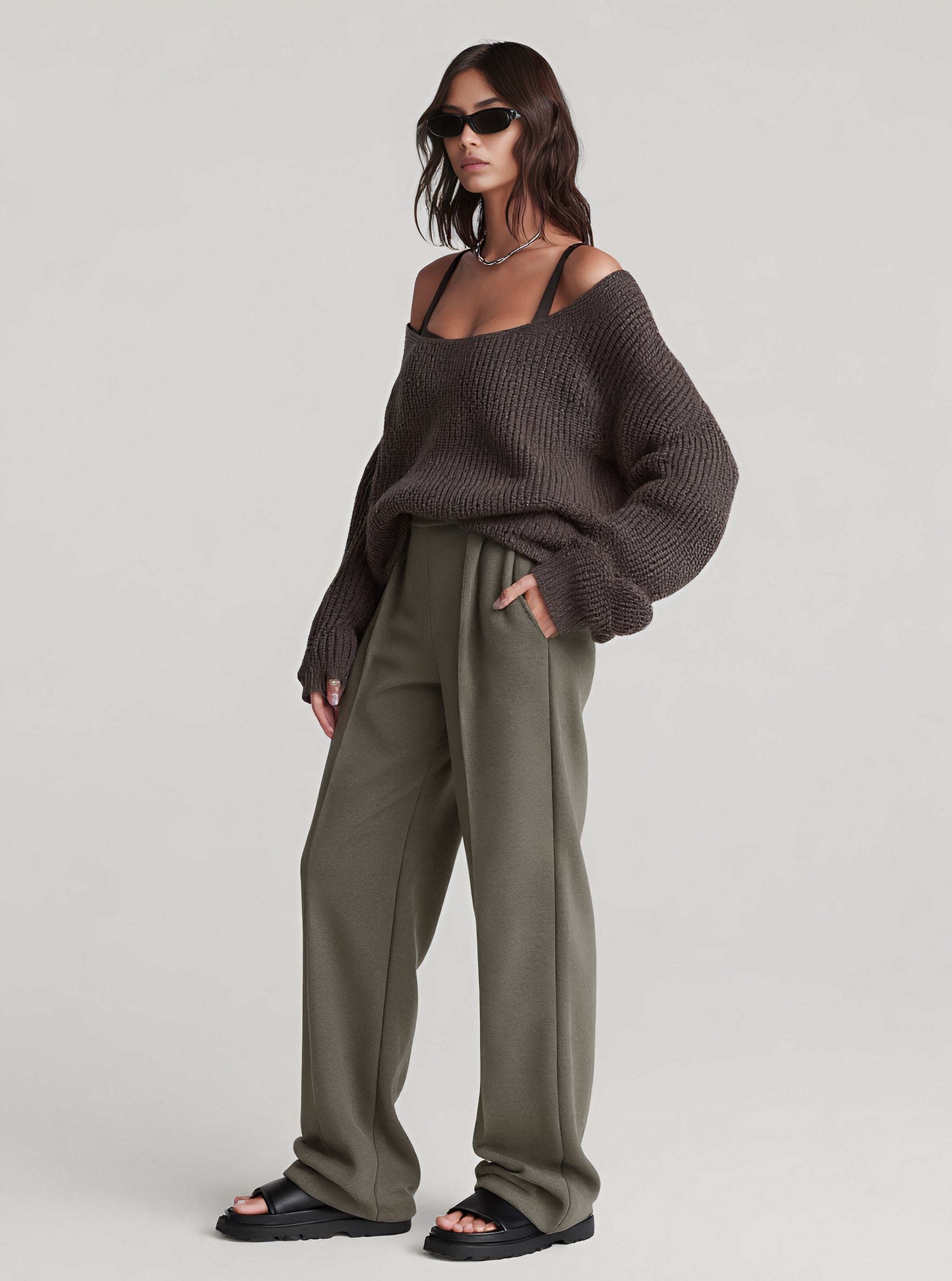 Loose Fit Straight Sleeve Casual Hoodie Autumn Fashion Women's Top Garment Comfortable Streetwear Style Sweatshirt