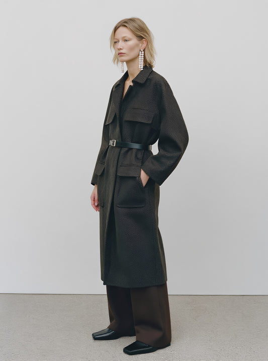 Casual Style Winter Coat Regular Length Top Women's Fashion Outerwear for Cold Weather Comfortable Fit Big Coat