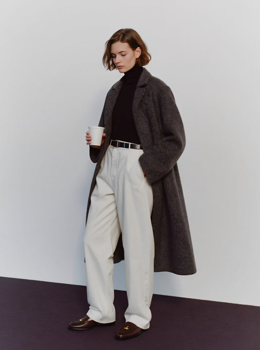 Casual Style Winter Coat Regular Length Top Women's Fashion Outerwear for Cold Weather Comfortable Fit Big Coat