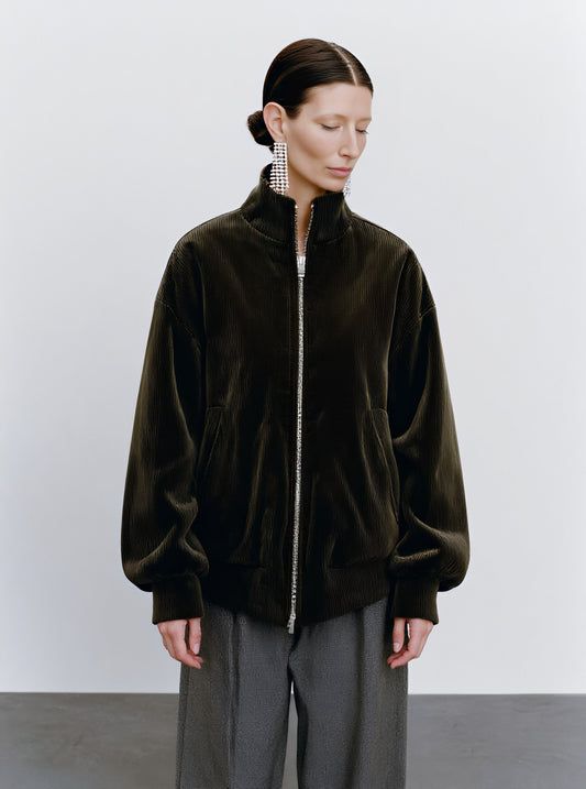 Autumn High Collar Casual Jacket Women's Top Classy Elegant Style Comfortable Fit Fashionable Trendy Design