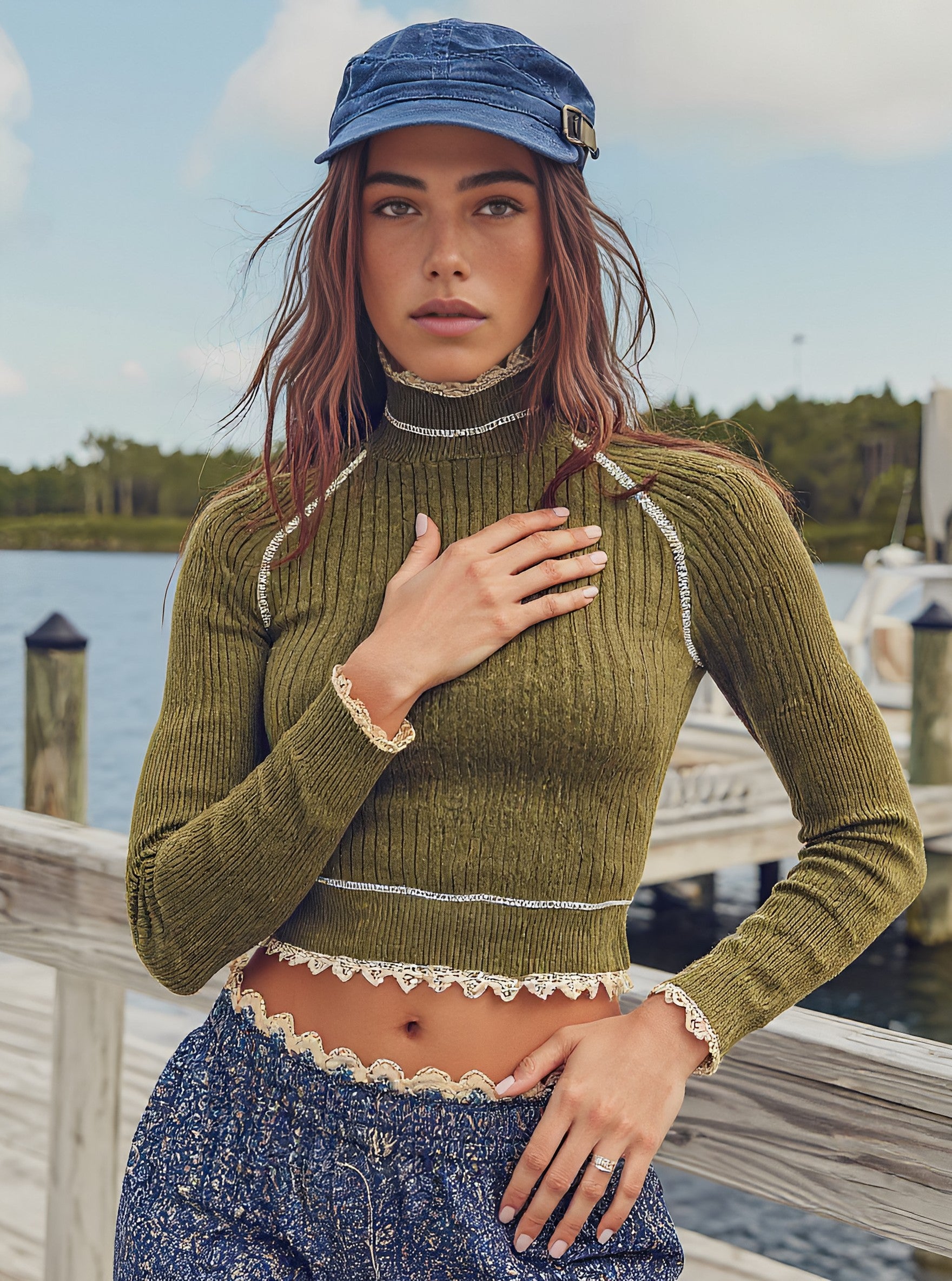 Chic Long Sleeve T-Shirt Casual Straight Sleeve Spring Dress Autumn Fashion Regular Length Women's Top