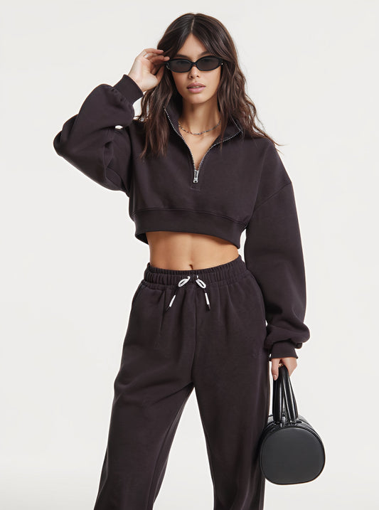 Autumn Winter Casual Fit Suit Trousers Women's Fashion Ensemble Long Pants Set Comfortable Style For Business And Casual Wear