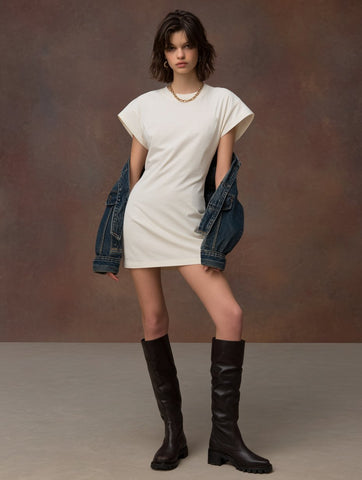 Summer Casual Round Neck Sleeveless Wide Leg Dress Ankle-Length Skirt Style Regular Fit Women's Clothing Autumn Fashion