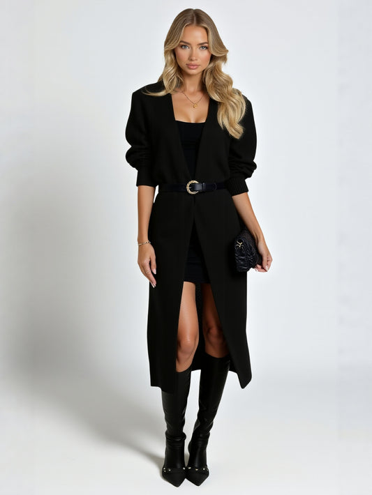 Women's Knitted Cardigan Sweater Outer Coat Autumn Winter New Independent Webmaster European American Style