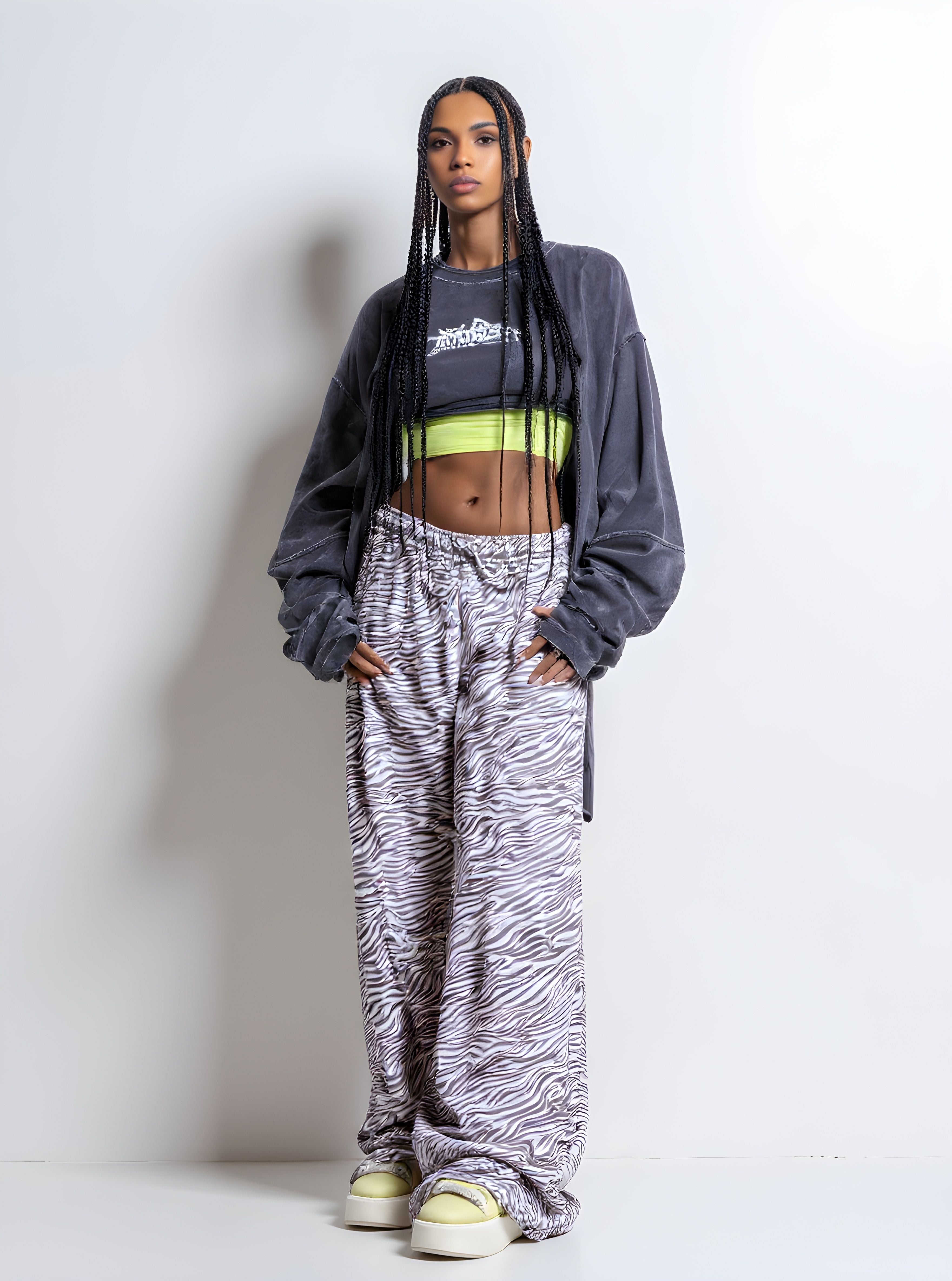 Women's Pants Autumn Winter Fashion Daily 2025 Elegant Stylish Leopard Print Long Sleeve Full Length Casual Pants