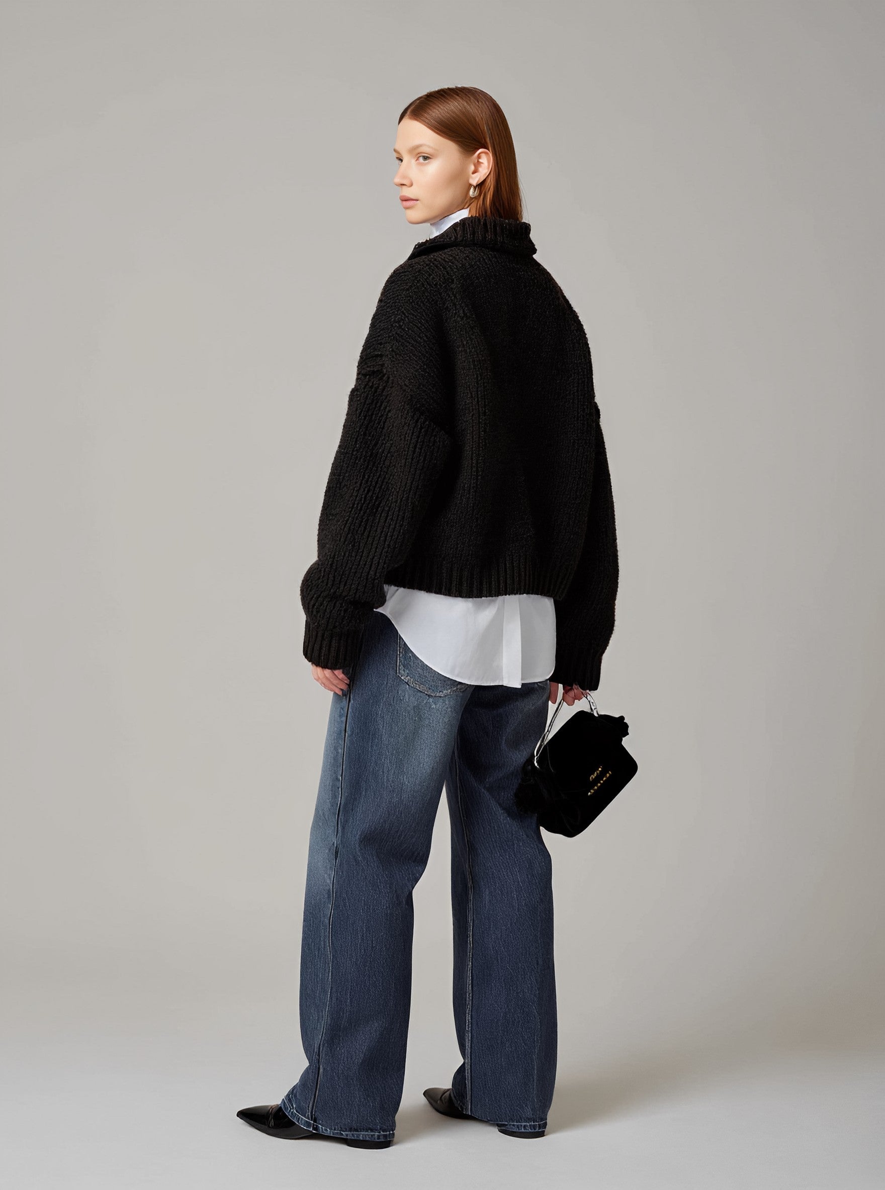 Casual Style Woolen Coat With Collar For Autumn Women's Fashionable Outerwear Comfortable Fit Classic Design