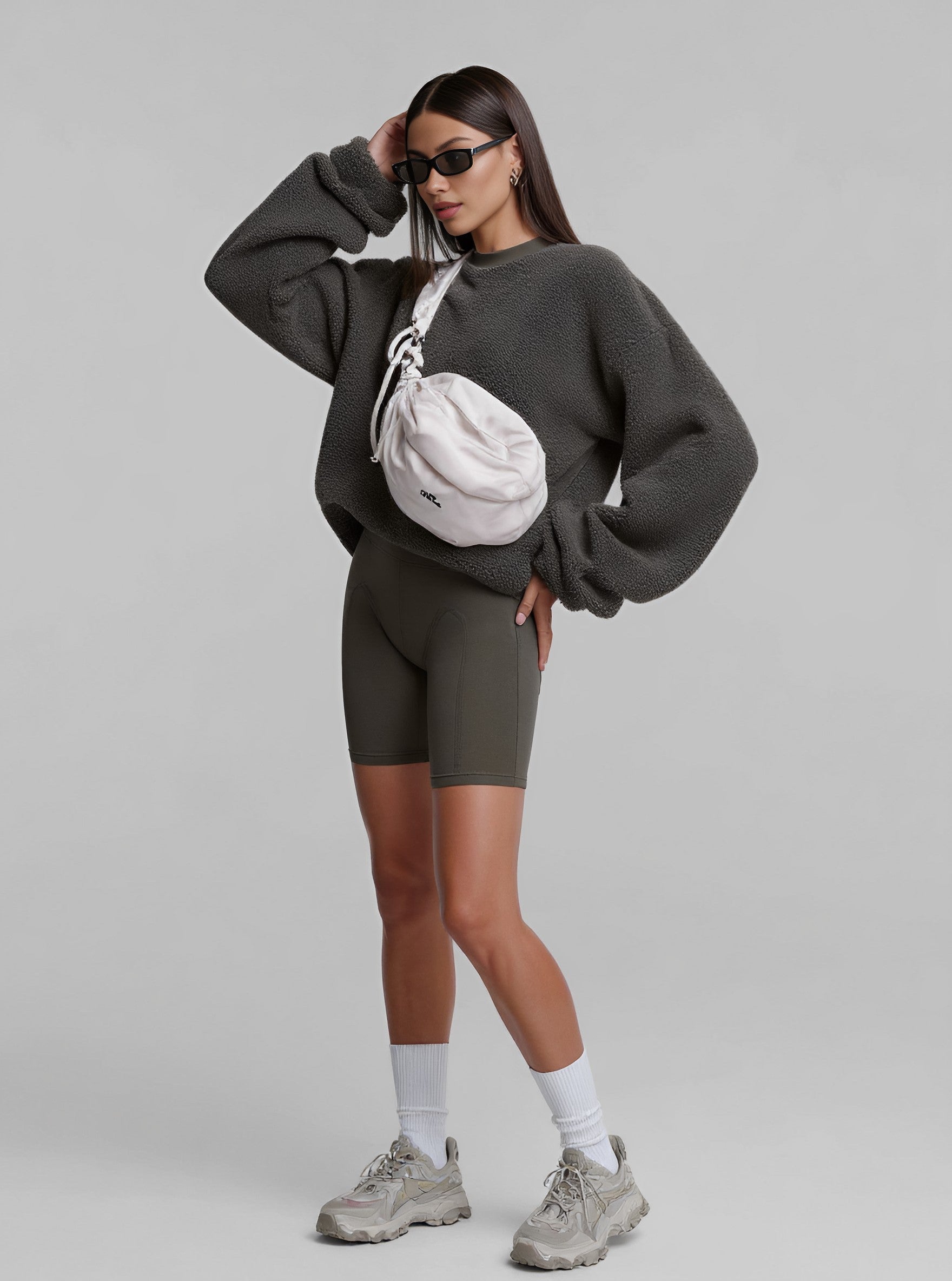 Autumn Winter Pullover Casual Fit Straight Sleeve Style Comfortable Streetwear For Women Fashionable Top Quality Clothing