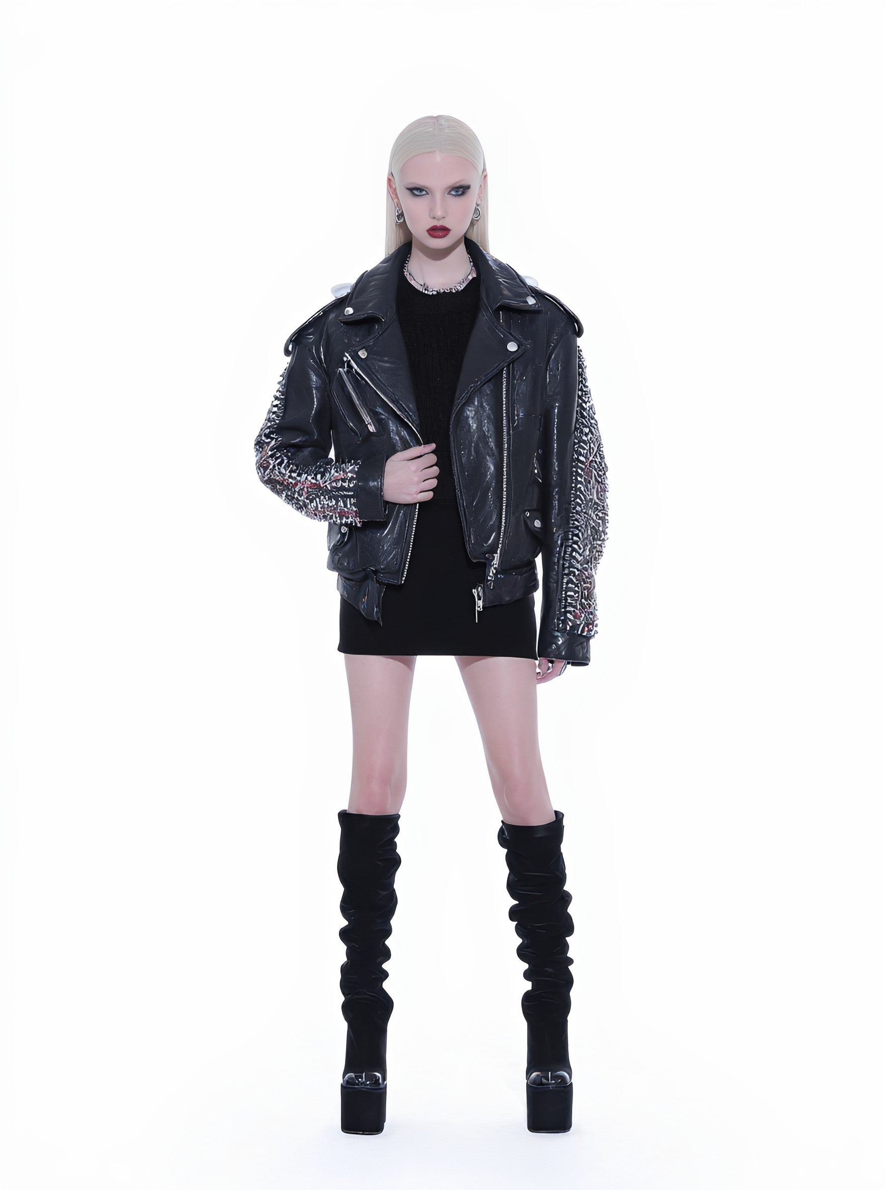 Casual Leather Coat Autumn Fashion Women's Topwear Outerwear Stylish Trendy Streetwear Suitable For Various Occasions