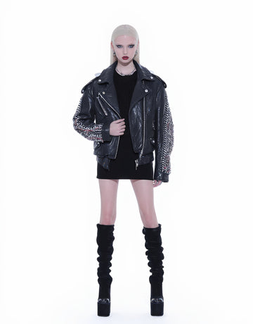 Casual Leather Coat Autumn Fashion Women's Topwear Outerwear Stylish Trendy Streetwear Suitable For Various Occasions