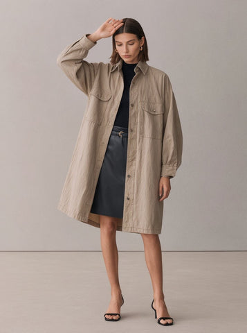 Casual Style Windbreaker Autumn Regular Length Top Women's Fashion Outerwear Practical And Stylish Coat