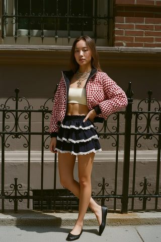 Casual Stand Collar acket Autumn Winter Clothes Women's Fashion Top Wear Comfortable Style