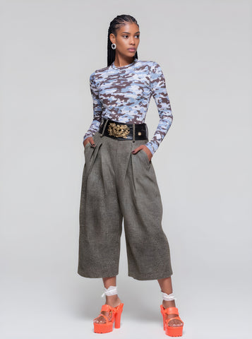 Women's T-Shirts Autumn Winter Fashion Daily 2025 Stylish Chic Camouflage Long Sleeve Round Neck Casual T-Shirts