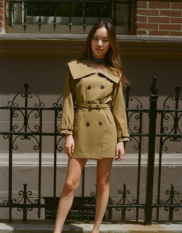 Casual Style Windbreaker Autumn Winter Clothes Regular Length Top Women's Fashion Outerwear Coat Pink Green Gray Colors