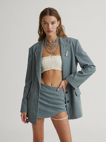 Spring Autumn Long Sleeve Straight Cut Suit Casual Fit Dress Regular Length Women's Top Fashion Style Daily Single Breasted