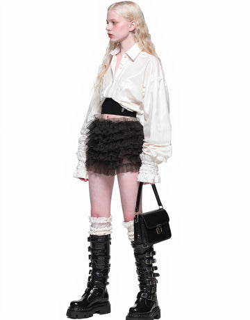 Loose Fit Casual Shirt Autumn Turn-down Collar Regular Length Top Women's Fashion Clothing