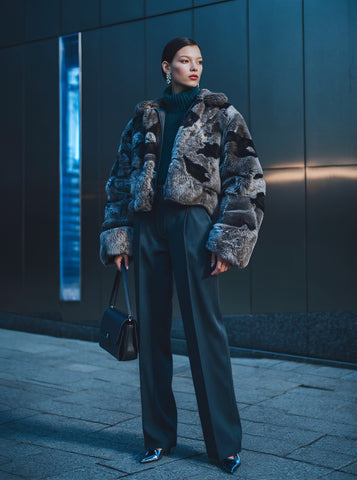 Casual Straight Leg Pants Full Length Regular Autumn Fashion Women's Bottom Wear Comfortable Mid Waist Trousers