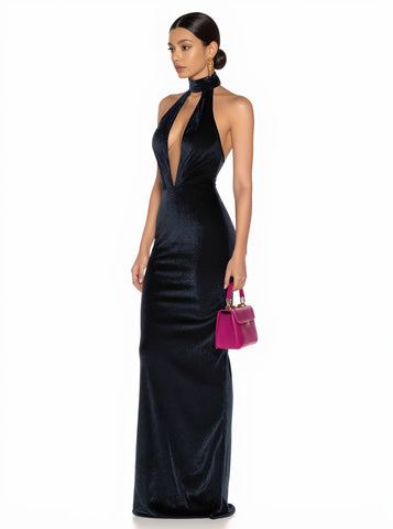 Summer Tight Fit Midi Dress Casual Neckline Sleeveless Women's Clothing Fashion Style Casual Summer Dresses