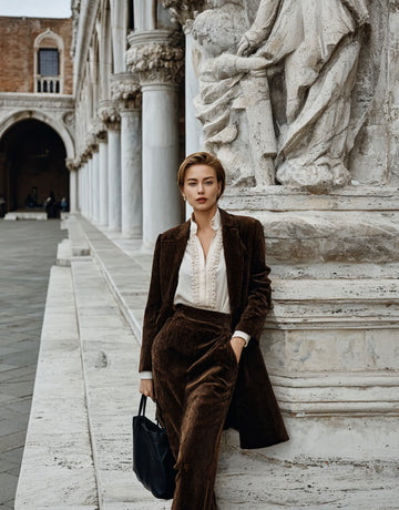 Women's Autumn Blazers Fashion Decent Solid Color Long Sleeve Lapel Office Lady Long Blazers