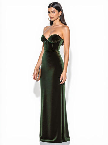 Autumn Winter Tight Fit Heart Collar Sleeveless Midi Dress Casual Style A-Line Skirt Shape Women's Clothing