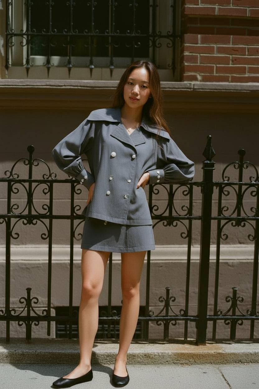 Casual Style Windbreaker Autumn Winter Clothes Regular Length Top Women's Fashion Outerwear Coat Colors