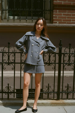 Casual Style Windbreaker Autumn Winter Clothes Regular Length Top Women's Fashion Outerwear Coat Colors