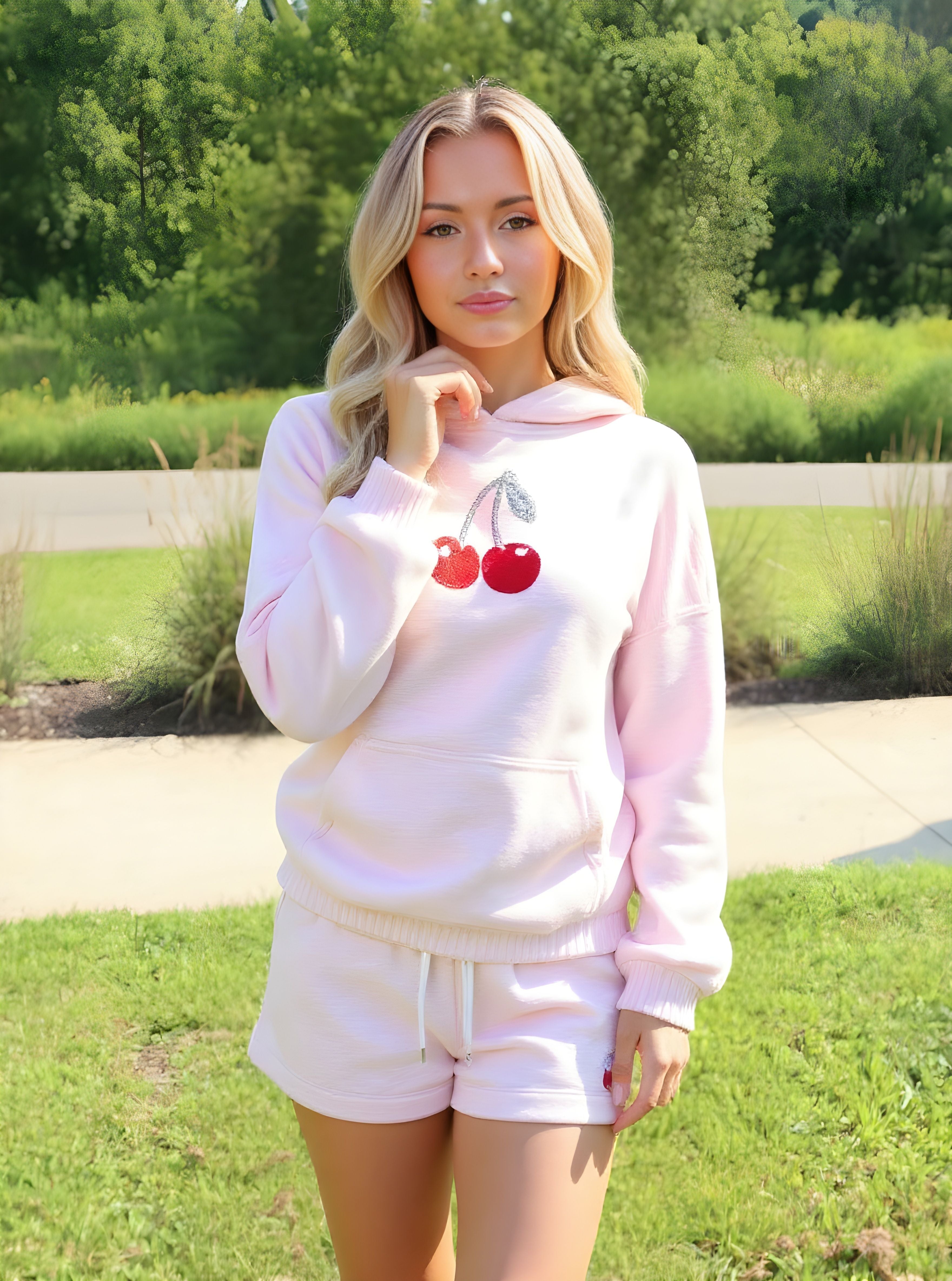 Loose Sleeve Hoodie Autumn Winter Casual Style Comfortable Fit Women's Top Fashionable Streetwear