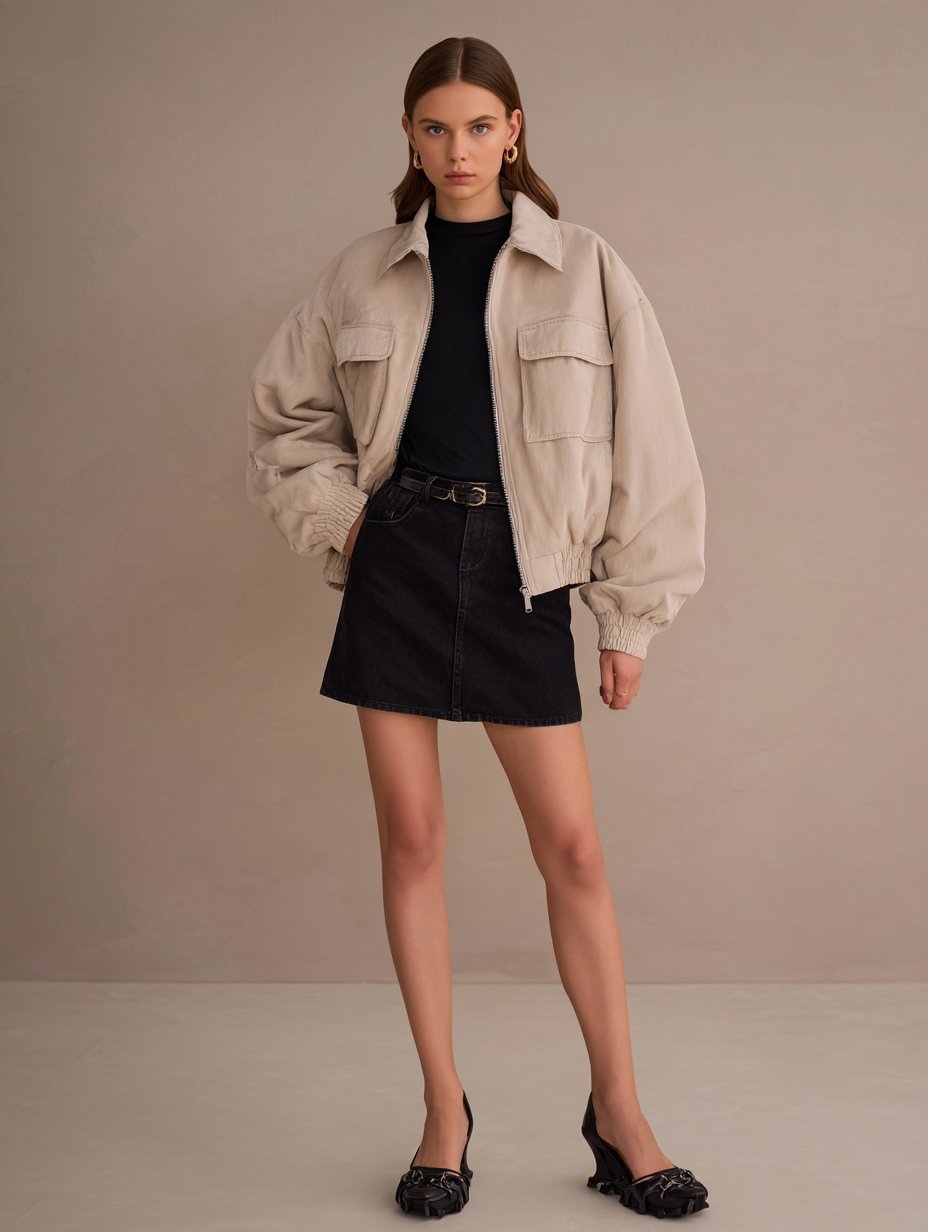 Women's 2025 Casual All Seasons Jackets Long Sleeve Lapel Plain Pocket Daily Loose Fit Jackets