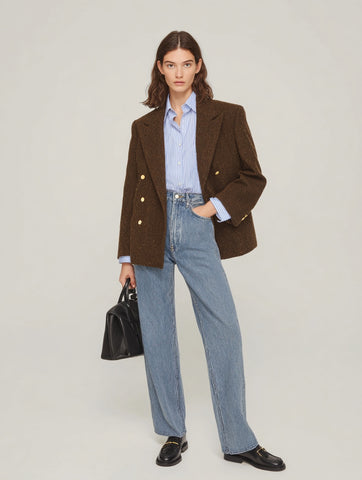 Women's Blazers Autumn Winter 2025 Exquisite Stylish Plain Long Sleeve Turn-down Collar Casual Blazers