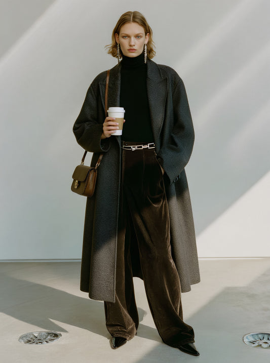 Casual Style Winter Coat Regular Length Top Women's Fashion Outerwear for Cold Weather Comfortable Fit Big Coat