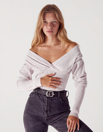 Little Shirt Winter Tight Fit Casual Style V-Neck Long Sleeve Top Regular Length Women's Fashion Clothing